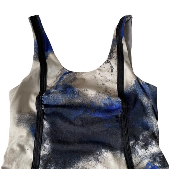 Lululemon Wholehearted Tank Milky Way Multi Built in Bra 4 EUC - Picture 3 of 9
